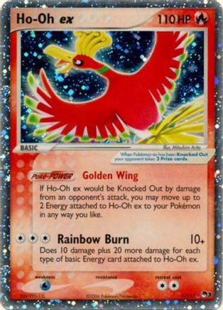 Ho-Oh ex (Holo) 17 - POP Series 3 Holofoil