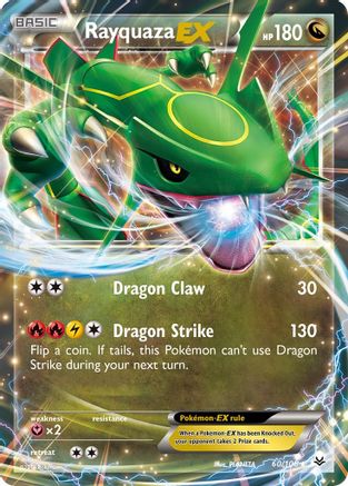 Rayquaza EX (60) 60/108 - XY Roaring Skies Holofoil