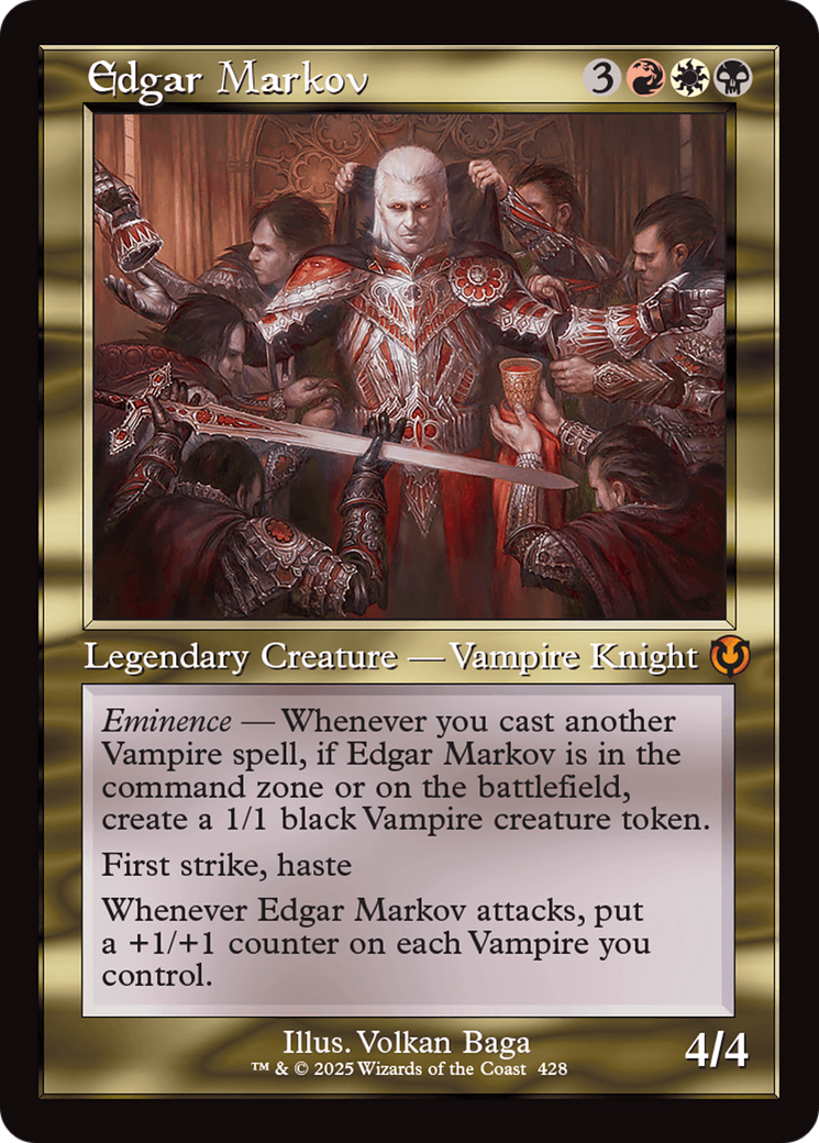 Edgar Markov (Retro Frame) (-428) - Innistrad Remastered