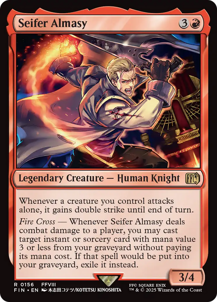 Seifer Almasy (FIN-156) - FINAL FANTASY Foil