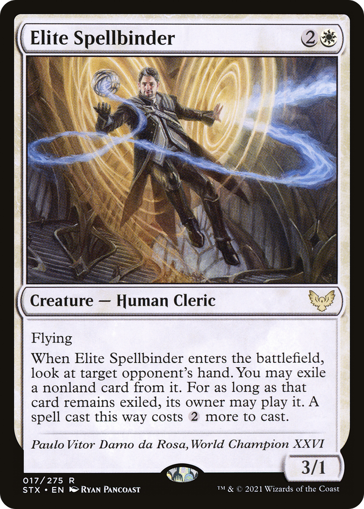 Elite Spellbinder (STX-017) - Strixhaven: School of Mages Foil