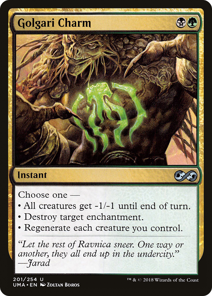 Golgari Charm (UMA-201) - Ultimate Masters Foil