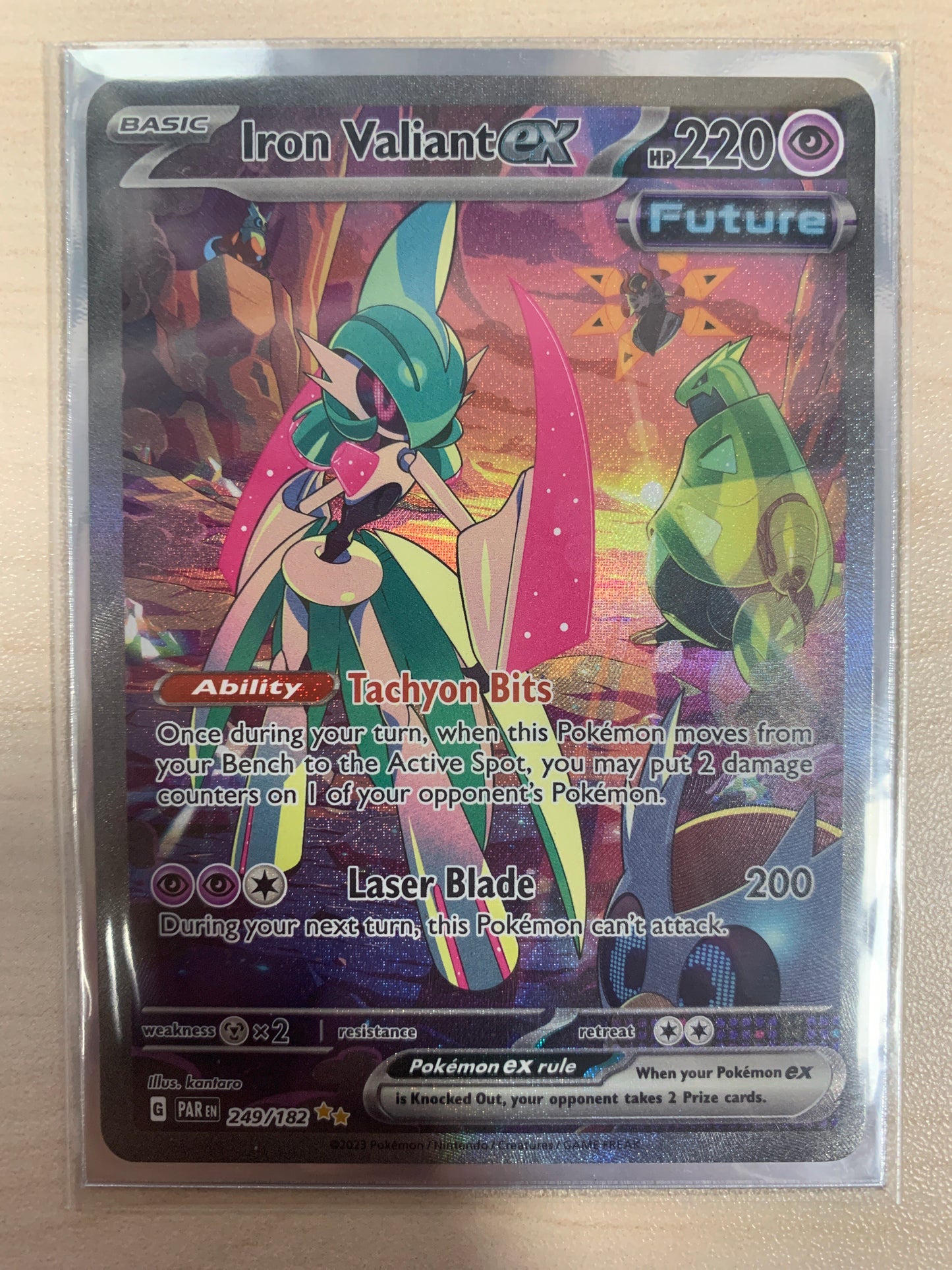 Iron Valiant ex Special Illustration Rare Alt Art