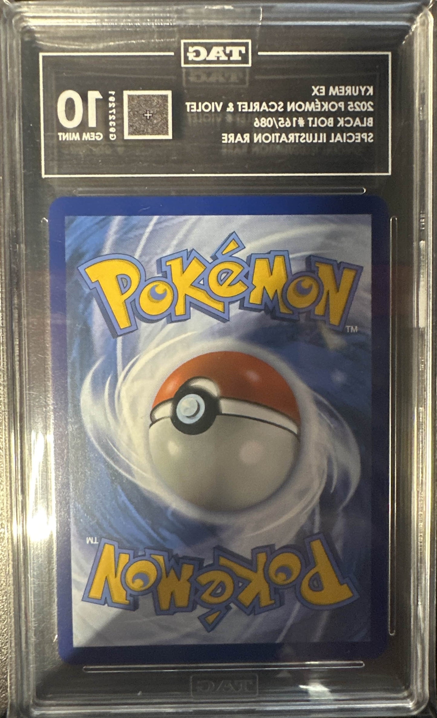Kyurem ex Black Bolt Special Illustration Rare #165 TAG 10