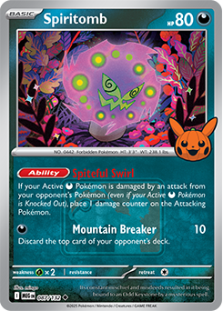 Pokeween Halloween 2025 Pokemon Spiritomb Event