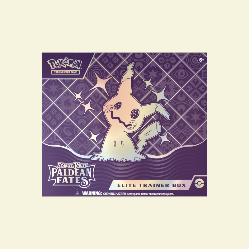 Pokemon - SV4.5 Paldean Fates Elite Pokemon Center Elite Trainer Box