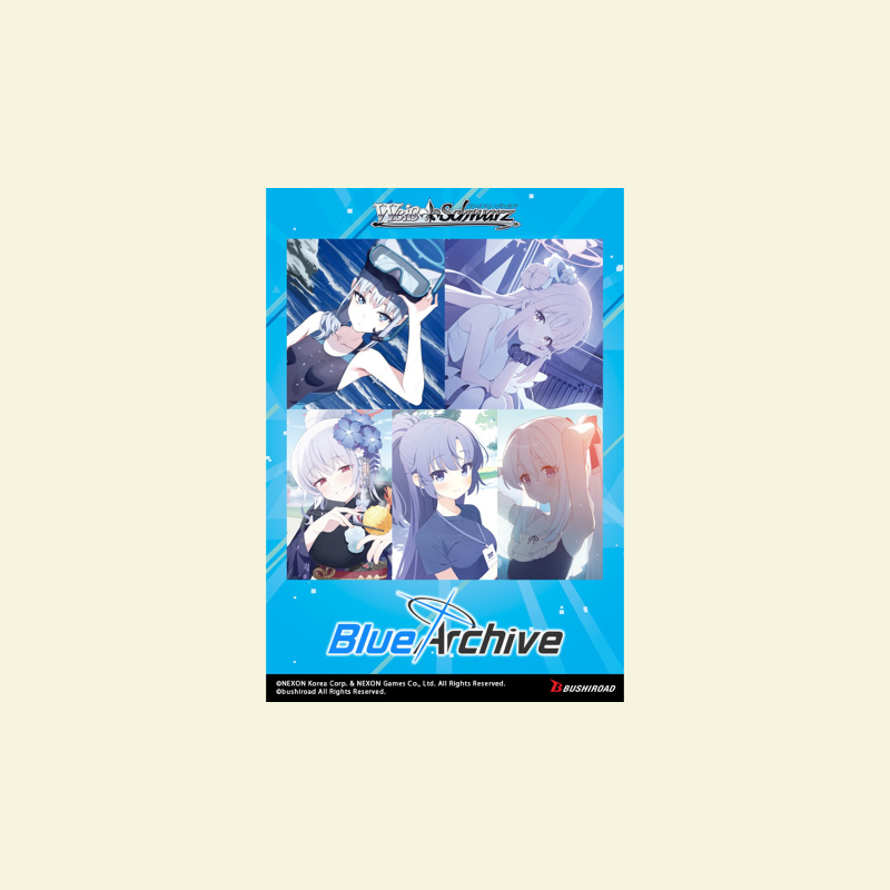 blue archive booster box Weiss Schwarz