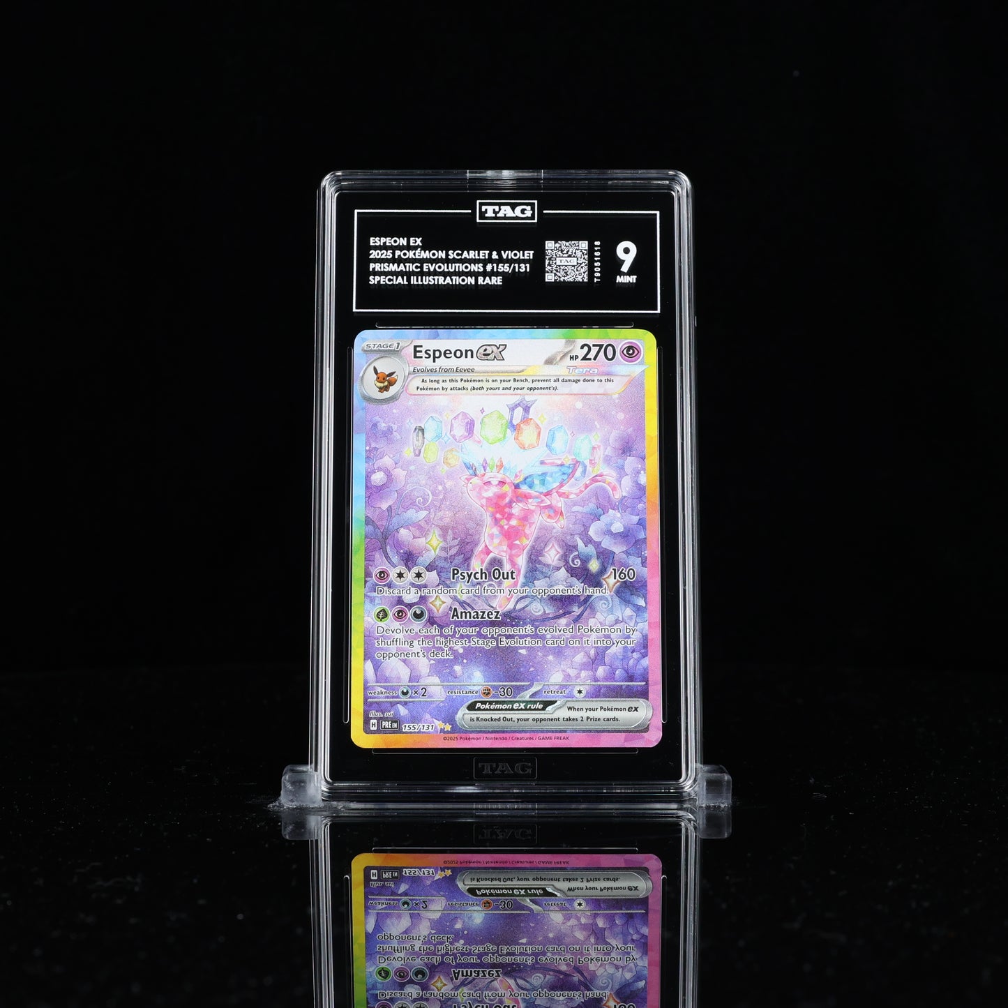 Espeon ex Special Illustration Rare Alt Art TAG 9