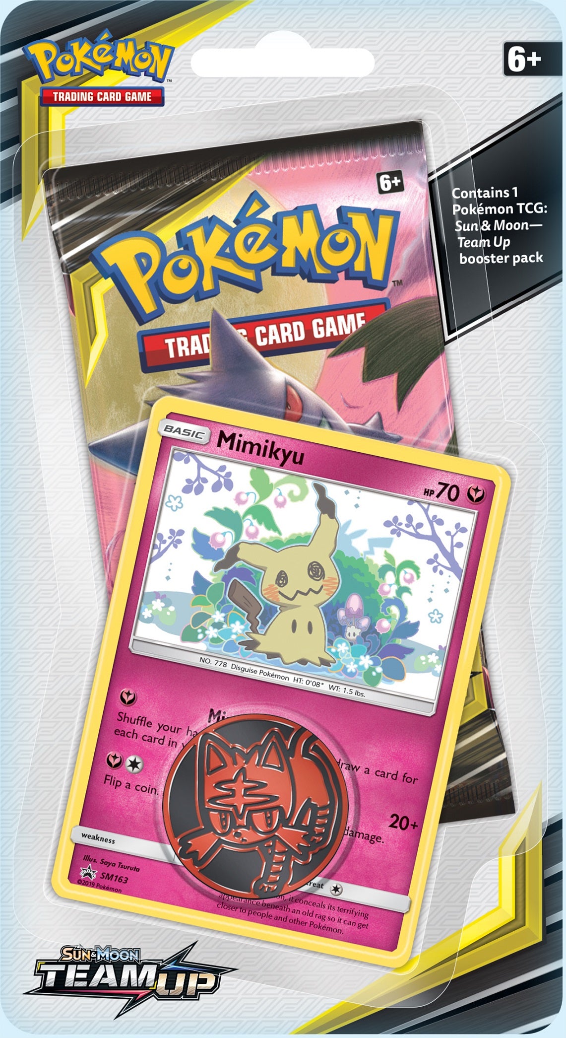 Pokemon - S&M Team Up Checklane Blister Pack