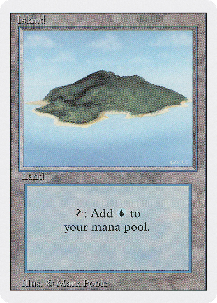 Island (3ED-296) - Revised Edition