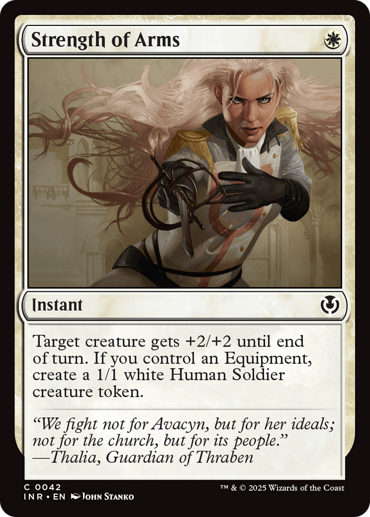 Strength of Arms (-042) - Innistrad Remastered Foil