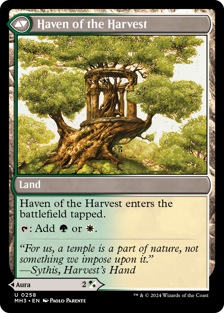 Strength of the Harvest // Haven of the Harvest (MH3-258) - Modern Horizons 3 Foil
