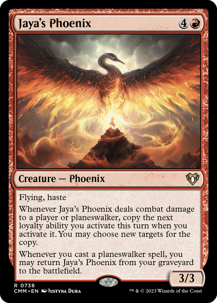 Jaya's Phoenix (CMM-738) - Commander Masters