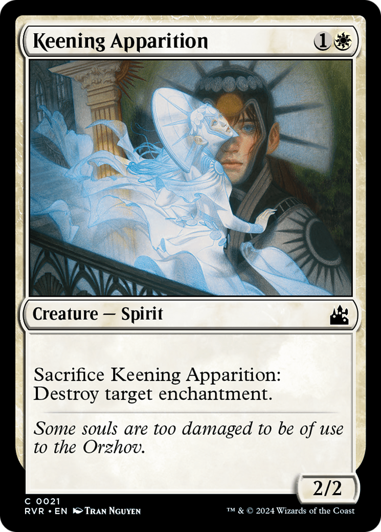 Keening Apparition (RVR-021) - Ravnica Remastered Foil