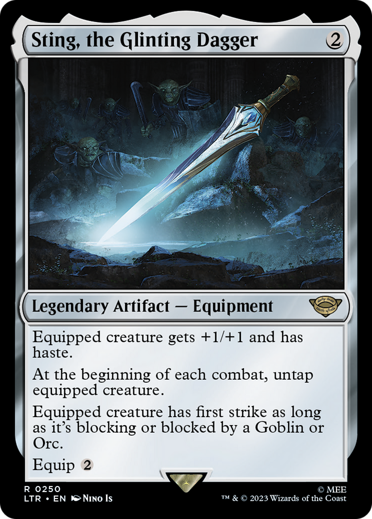 Sting, The Glinting Dagger Base 250