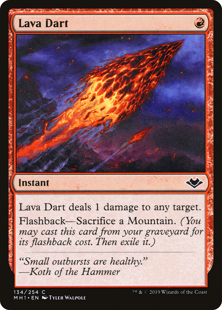 Lava Dart (MH1-134) - Modern Horizons