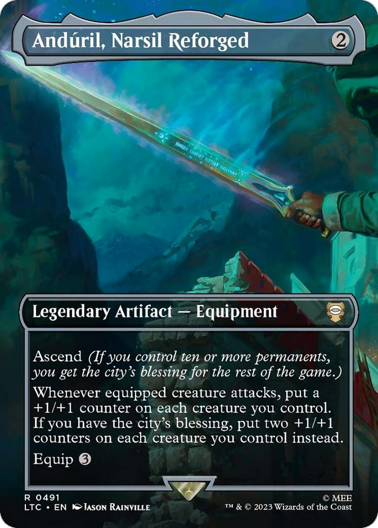 Anduril, Narsil Reforged