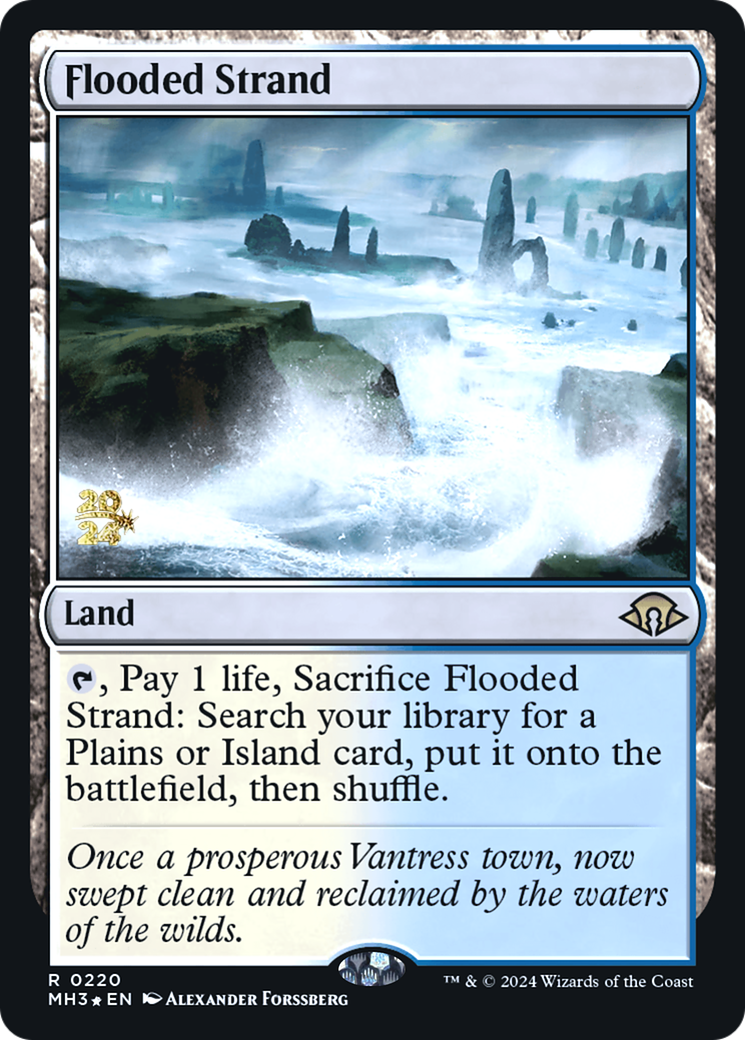 Flooded Strand (PMH3-220S) - Modern Horizons 3 Promos Foil