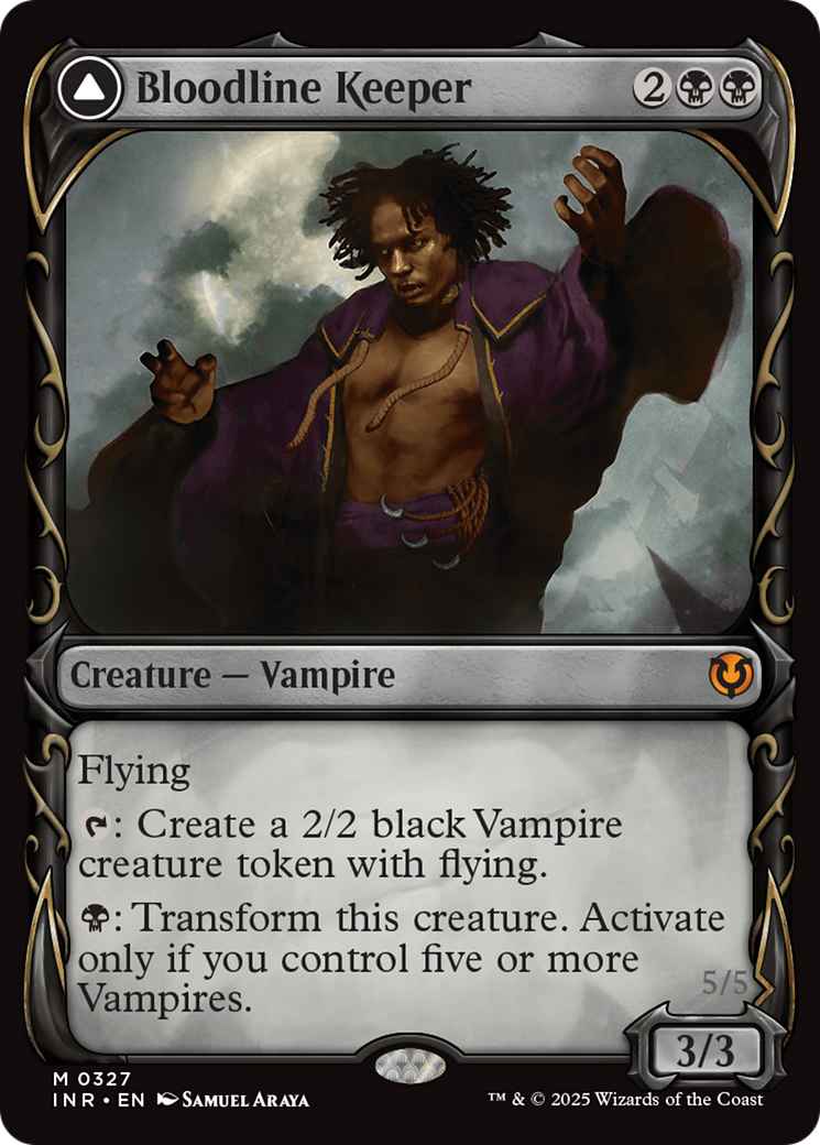 Bloodline Keeper // Lord of Lineage (Showcase) (-327) - Innistrad Remastered
