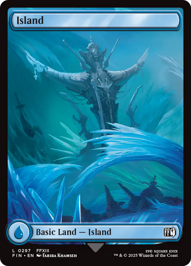 Island (0297) (FIN-297) - FINAL FANTASY Foil