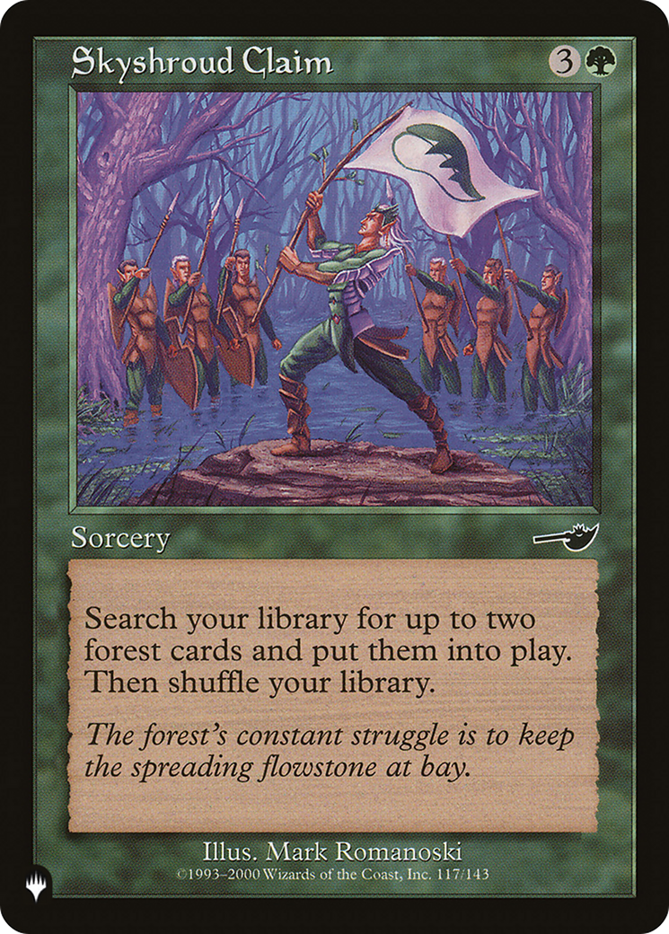 Skyshroud Claim (LIST-117/143) - The List