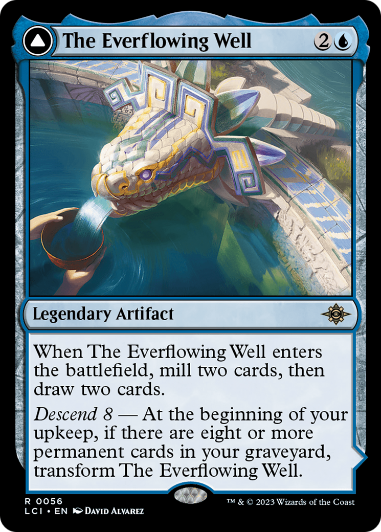 The Everflowing Well // The Myriad Pools (LCI-056) - The Lost Caverns of Ixalan Foil
