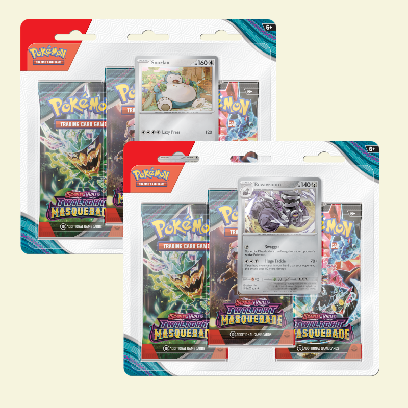 Pokemon - Twilight Masquerade 3 Pack Blister