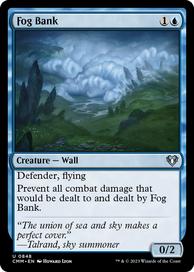 Fog Bank (CMM-848) - Commander Masters