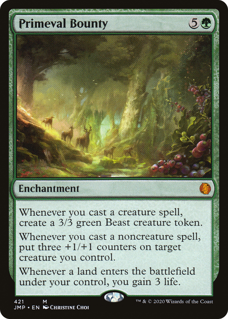 Primeval Bounty (JMP-421) - Jumpstart