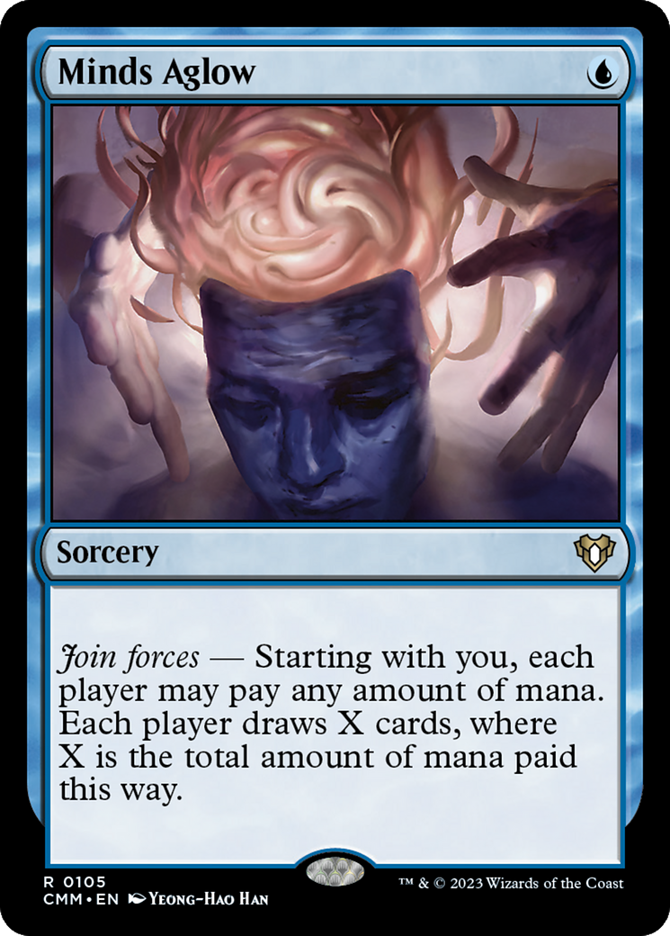 Minds Aglow (CMM-105) - Commander Masters Foil