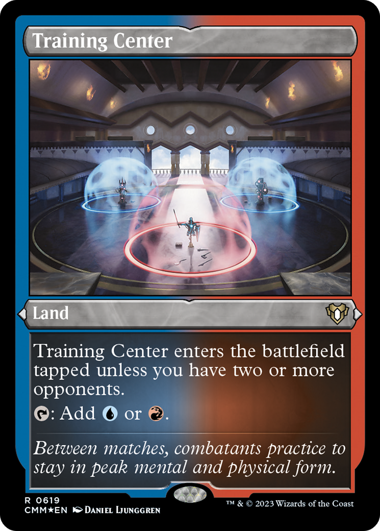 Training Center (CMM-619) - Commander Masters Etched Foil