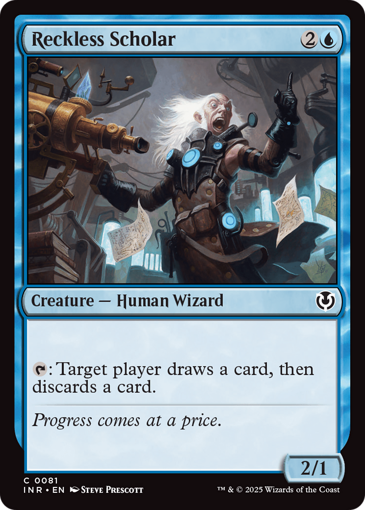 Reckless Scholar (-081) - Innistrad Remastered