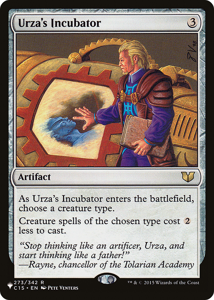 Urza's Incubator (LIST-C15-273) - The List