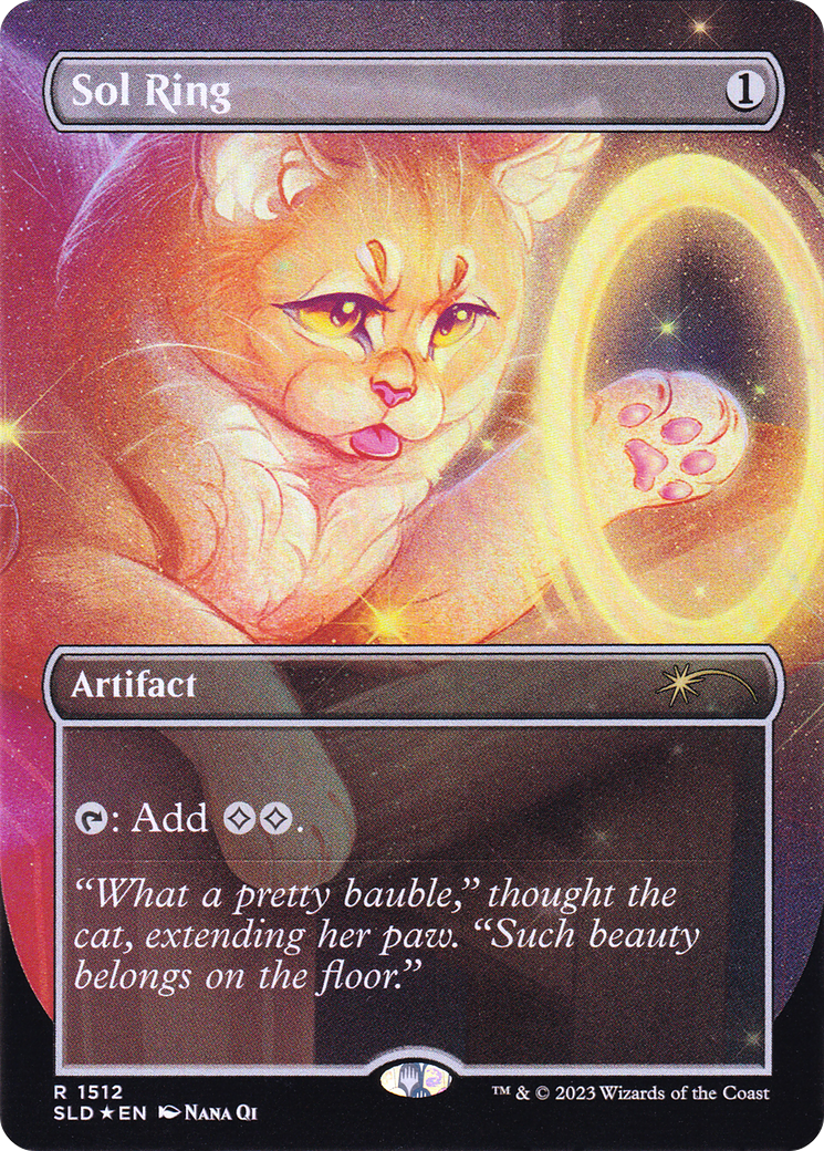 Sol Ring // Sol Ring (SLD-1512) - Secret Lair Drop (Borderless) Foil
