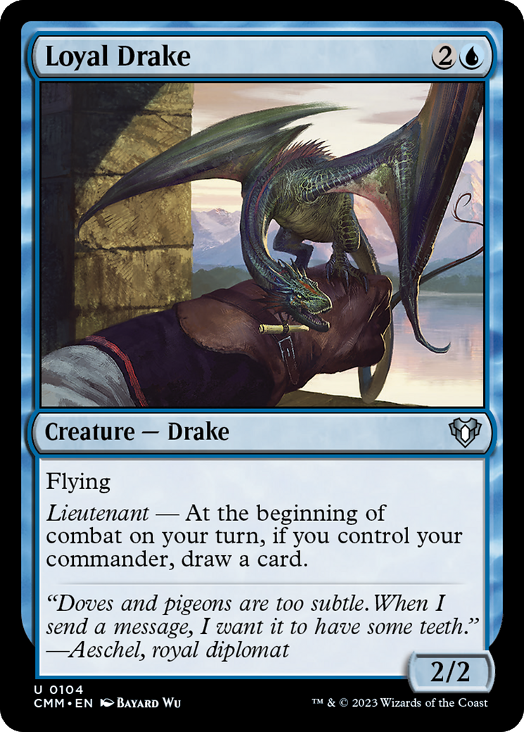 Loyal Drake (CMM-104) - Commander Masters
