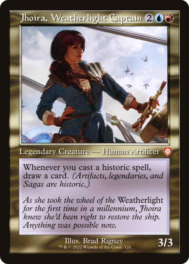 Jhoira, Weatherlight Captain (BRC-126) - The Brothers' War Commander