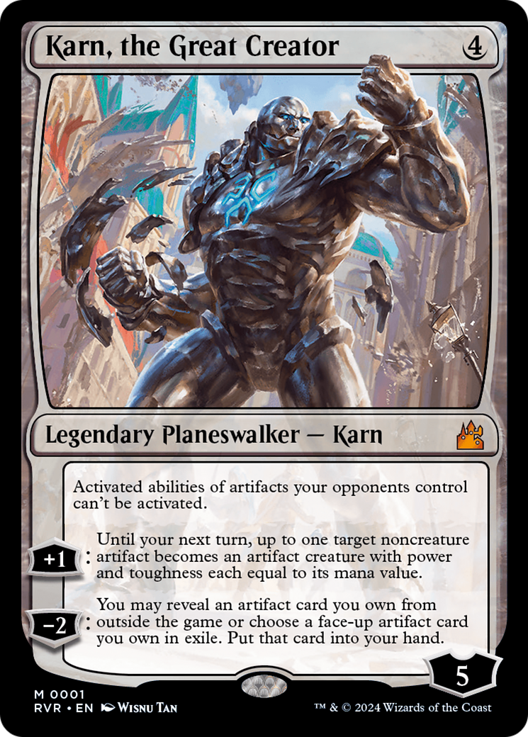 Karn, The Great Creator Foil