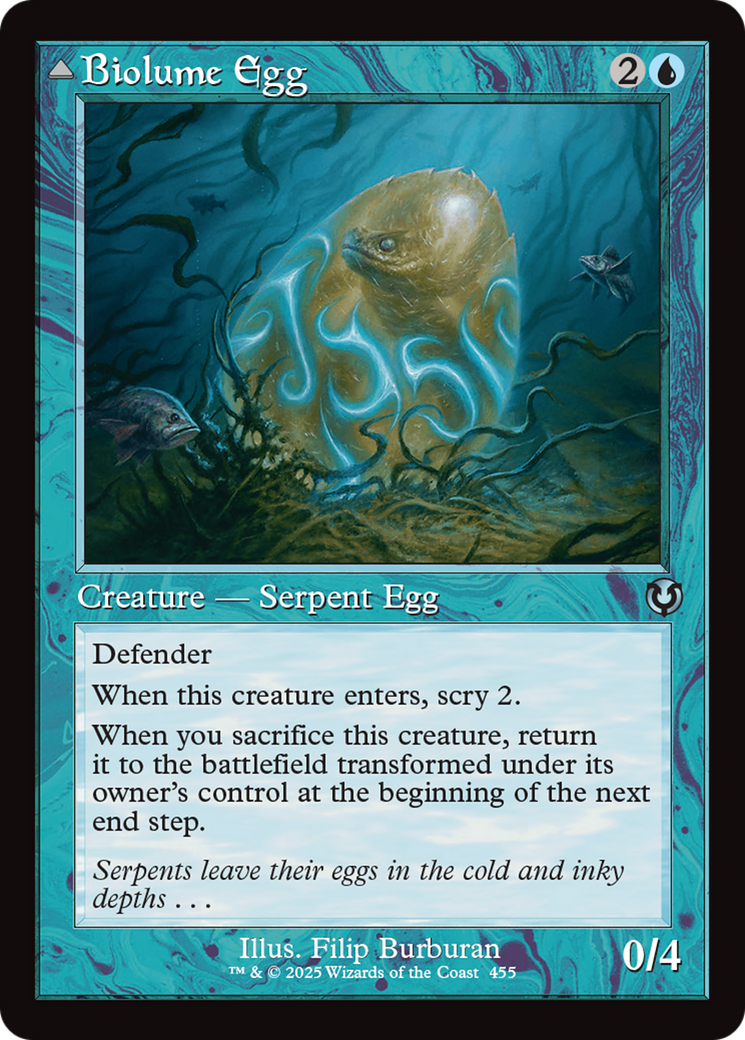 Biolume Egg (Retro Frame) (-455) - Innistrad Remastered Foil