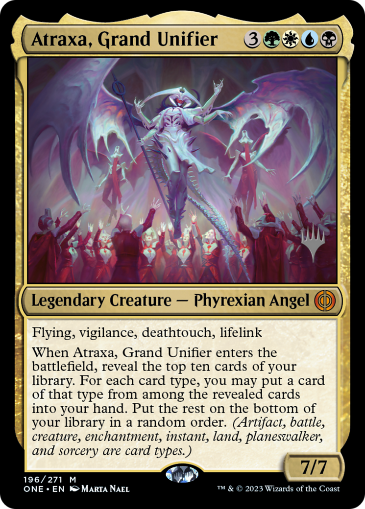 Atraxa, Grand Unifier (PPONE-196) - Phyrexia: All Will Be One Promos