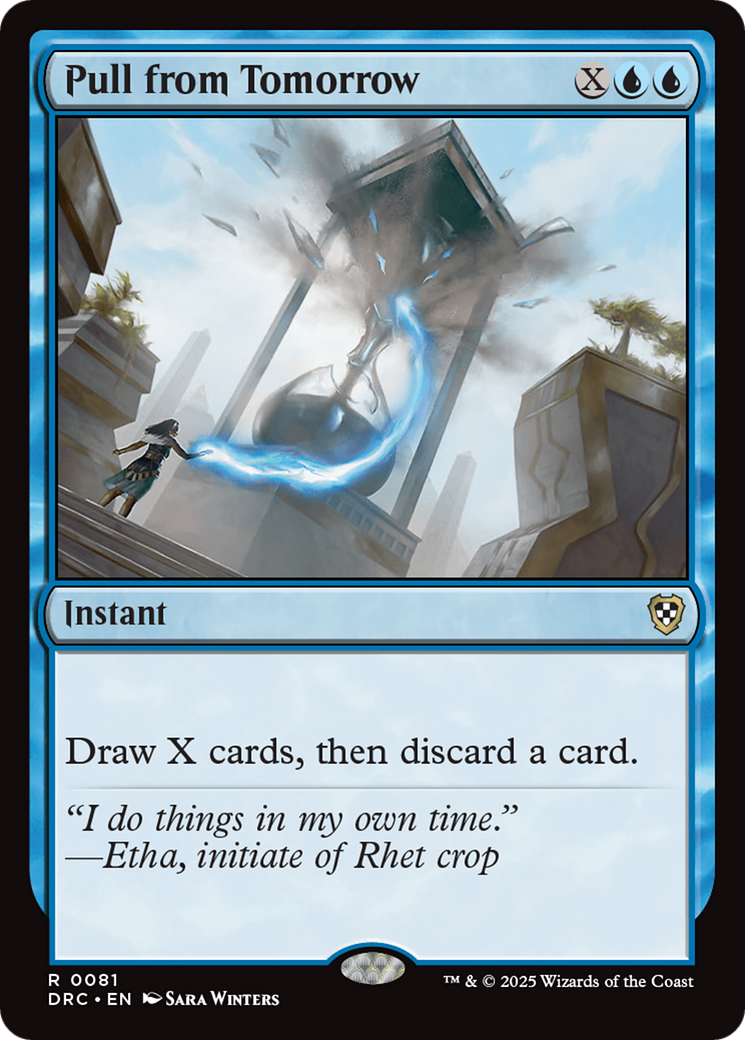 Pull from Tomorrow (DRC-081) - Aetherdrift Commander