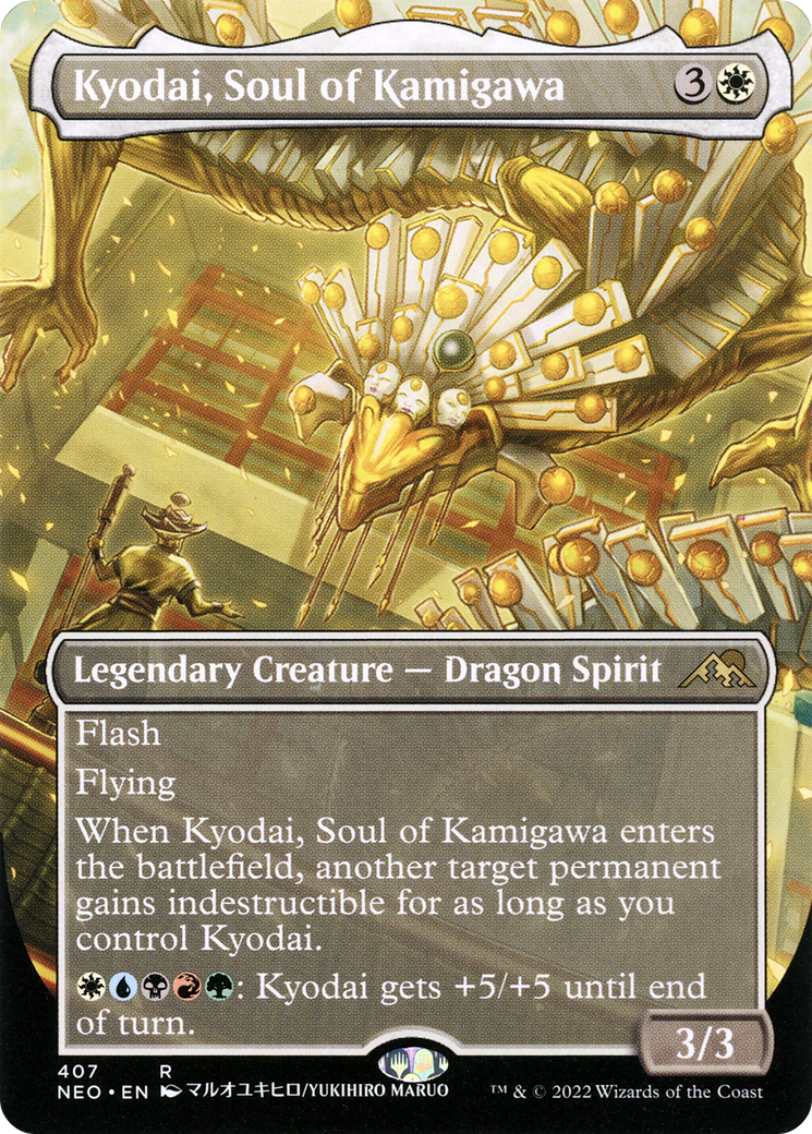 Kyodai, Soul of Kamigawa (NEO-407) - Kamigawa: Neon Dynasty (Borderless) Foil