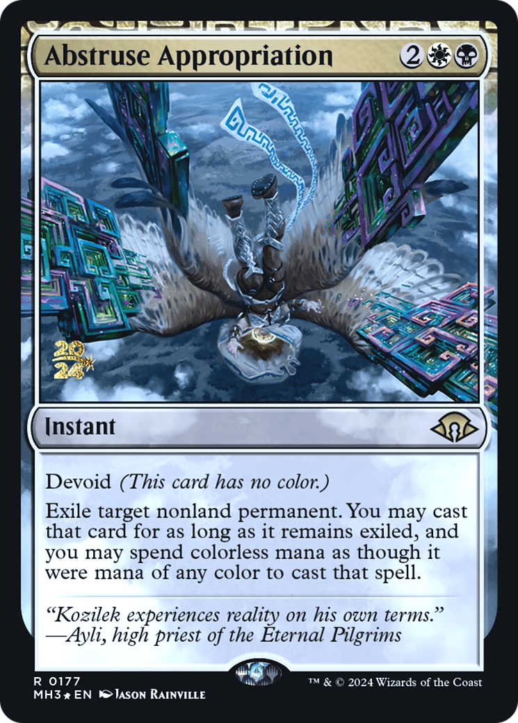 Abstruse Appropriation (PMH3-177S) - Modern Horizons 3 Promos Foil