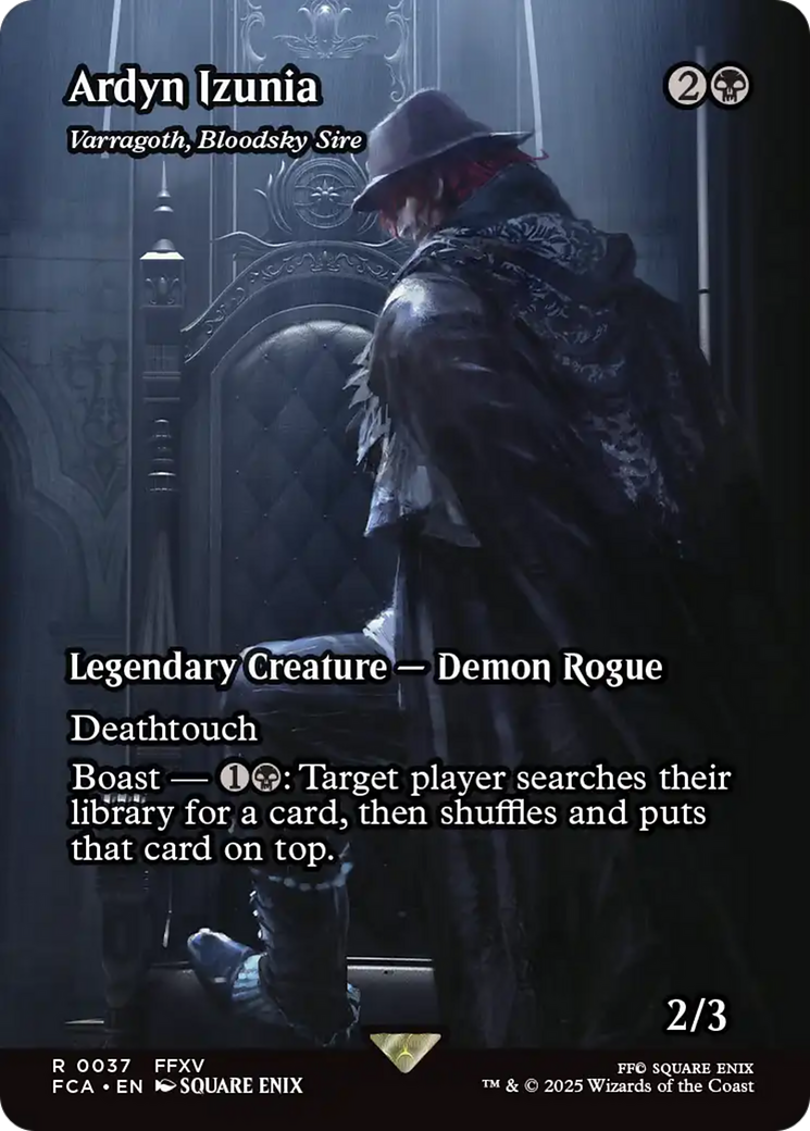 Varragoth, Bloodsky Sire (FCA-037) - FINAL FANTASY: Through the Ages / Ardyn Izunia (Borderless) Foil