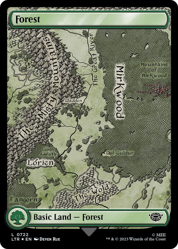 Forest (LOTR) Surge Foil 0722 Mirkwood