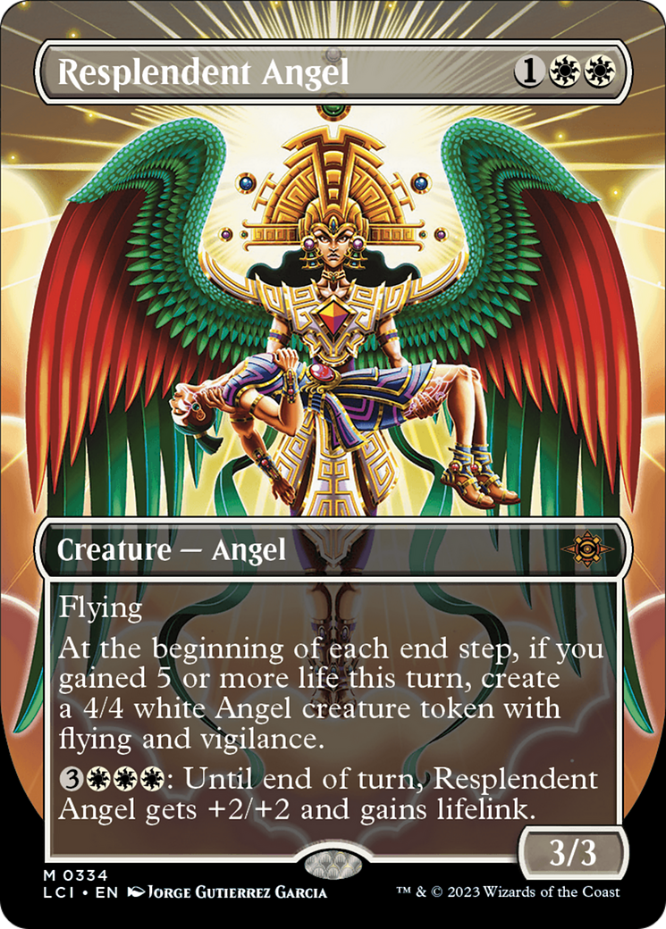 Resplendent Angel Borderless