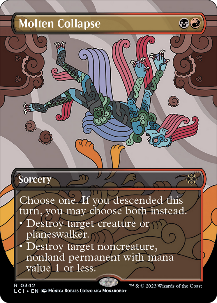 Molten Collapse (LCI-342) - The Lost Caverns of Ixalan (Borderless)
