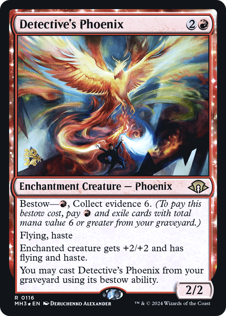 Detective's Phoenix (PMH3-116S) - Modern Horizons 3 Promos Foil