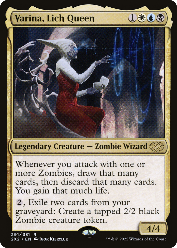 Varina, Lich Queen (2X2-291) - Double Masters 2022