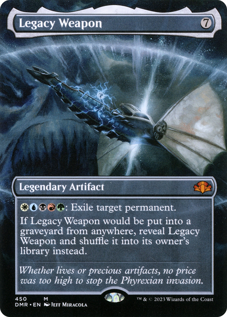 Legacy Weapon (DMR-450) - Dominaria Remastered (Borderless) Foil