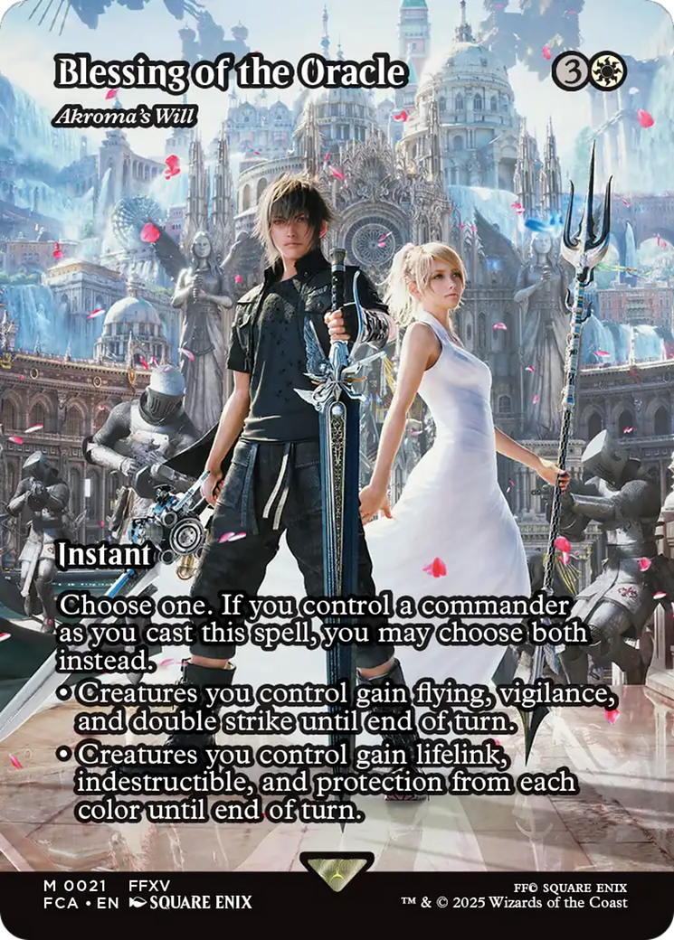 Akroma's Will (FCA-021) - FINAL FANTASY: Through the Ages / Blessing of the Oracle (Borderless)